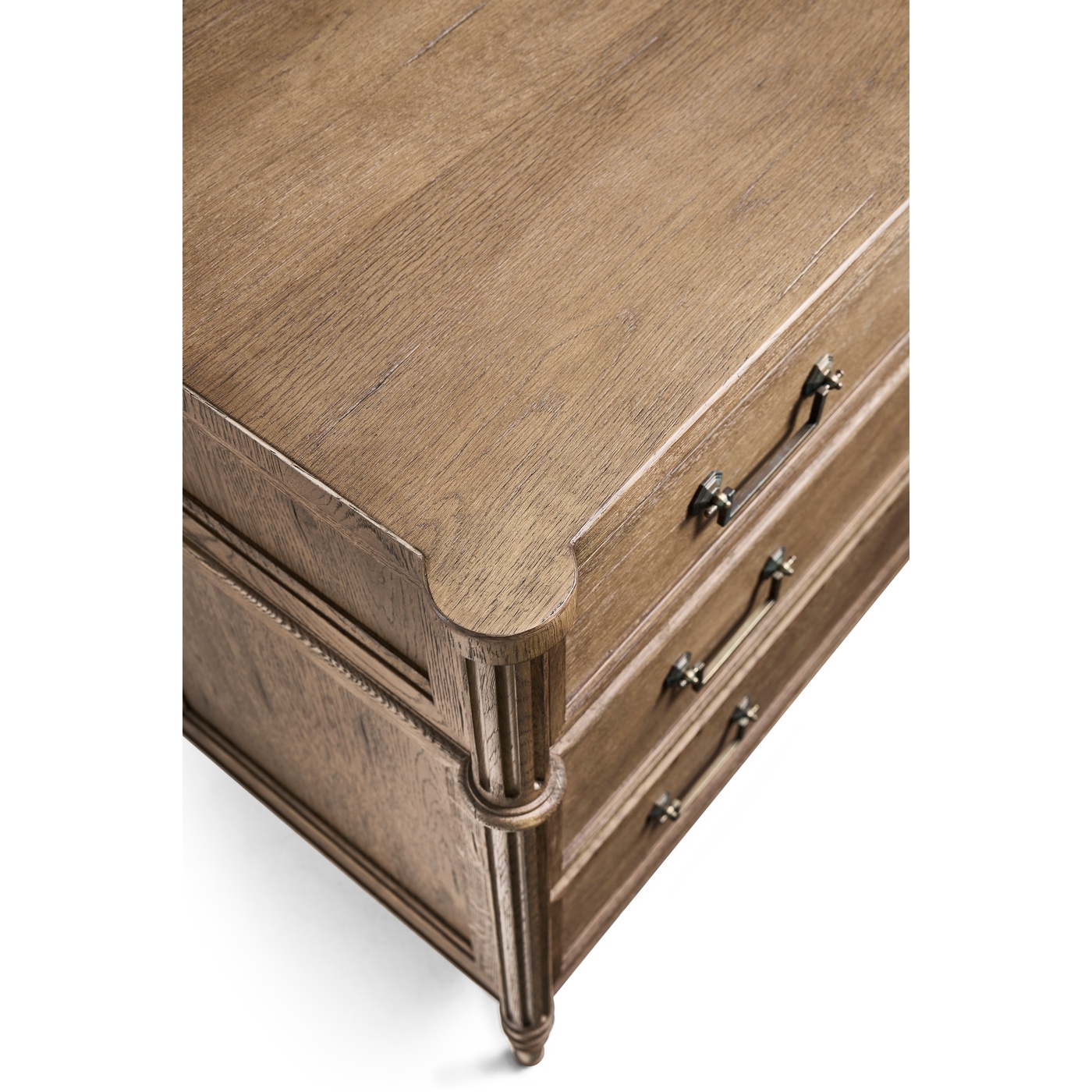 Kalpa Louis XVI Drawer Chest - Stripped Chestnut