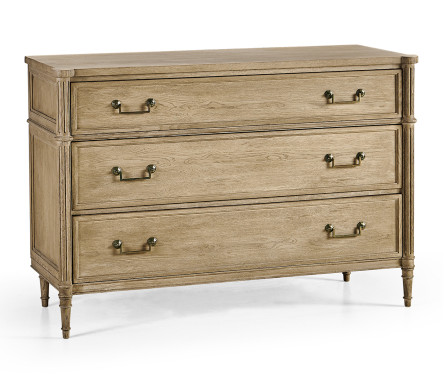 Kalpa Louis XVI Drawer Chest - Bleached Chestnut