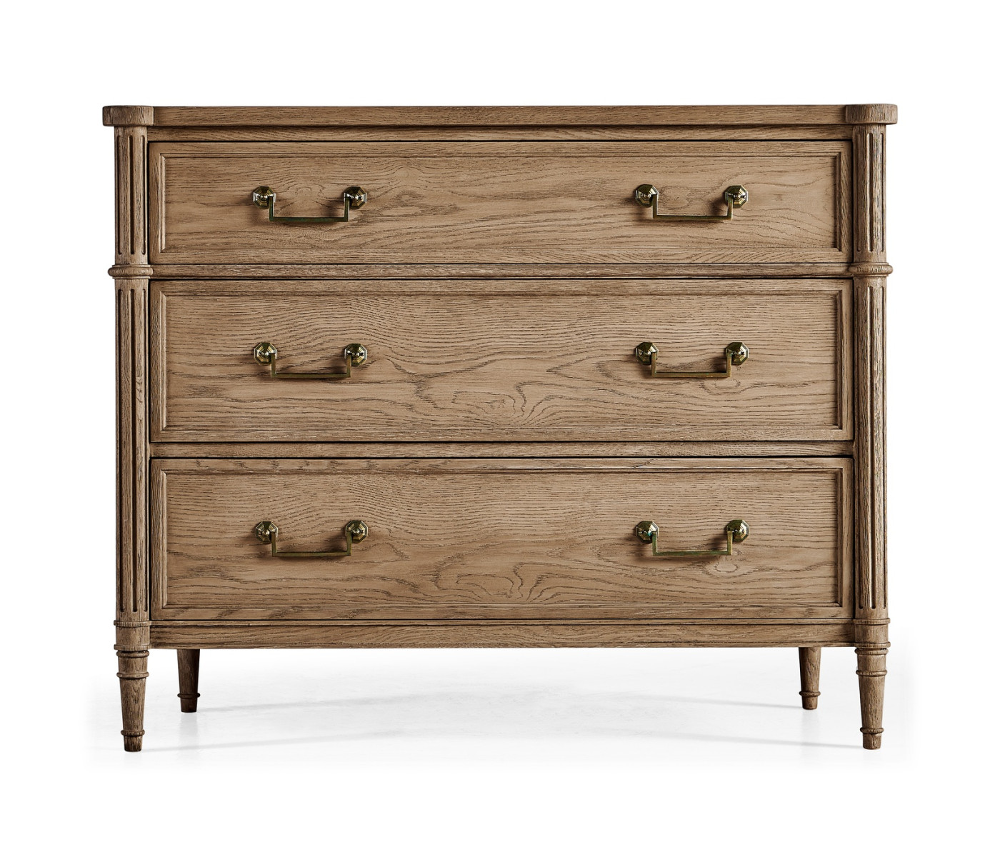 Kalpa Louis XVI Drawer Chest - Stripped Chestnut
