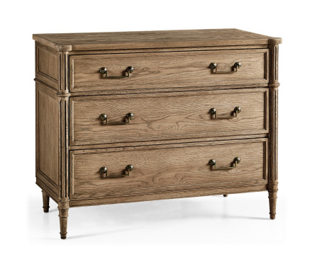 Kalpa Louis XVI Drawer Chest - Stripped Chestnut
