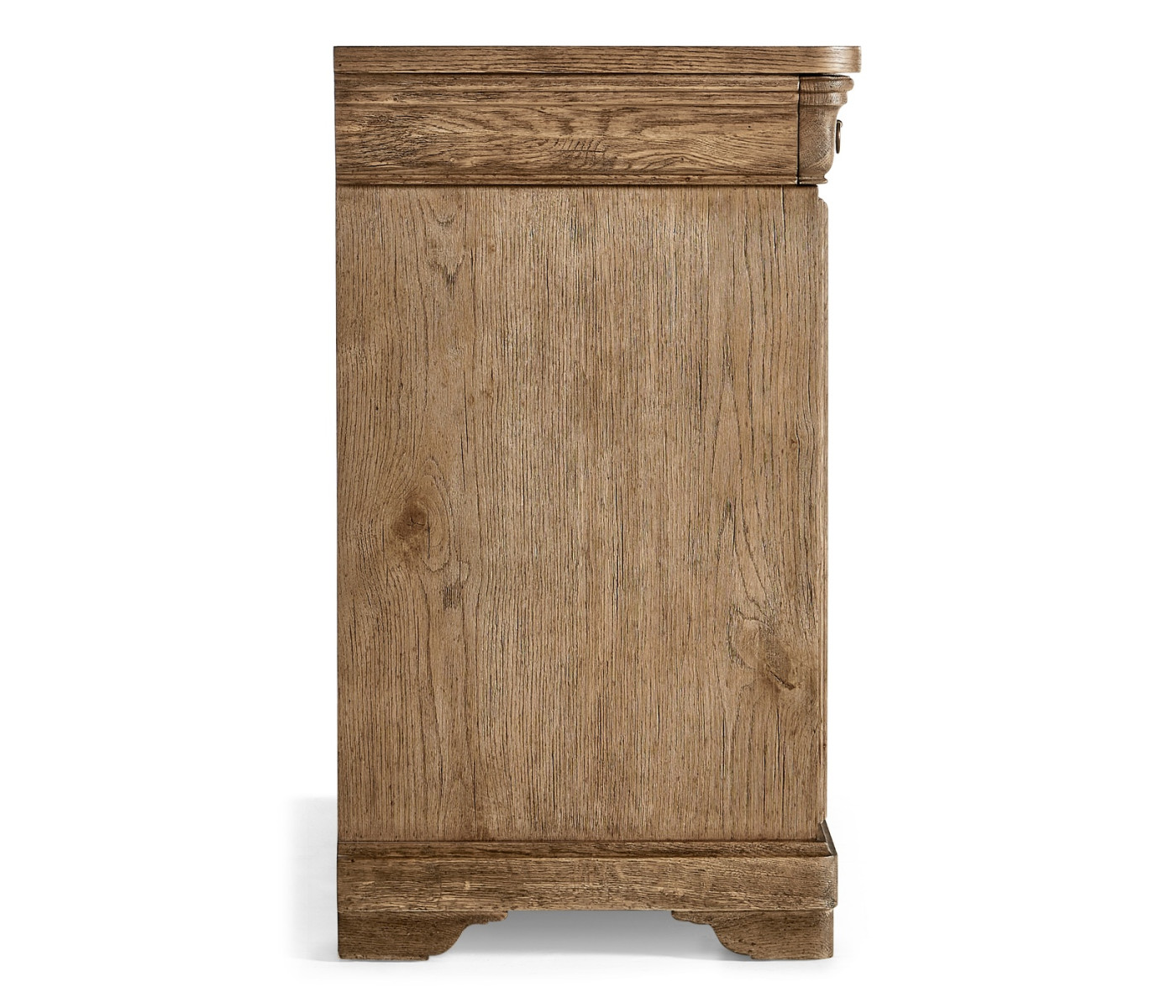 Entropy Louis Phillipe Drawer Chest - Stripped Chestnut