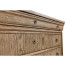 Entropy Louis Phillipe Drawer Chest - Stripped Chestnut