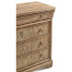 Entropy Louis Phillipe Drawer Chest - Stripped Chestnut