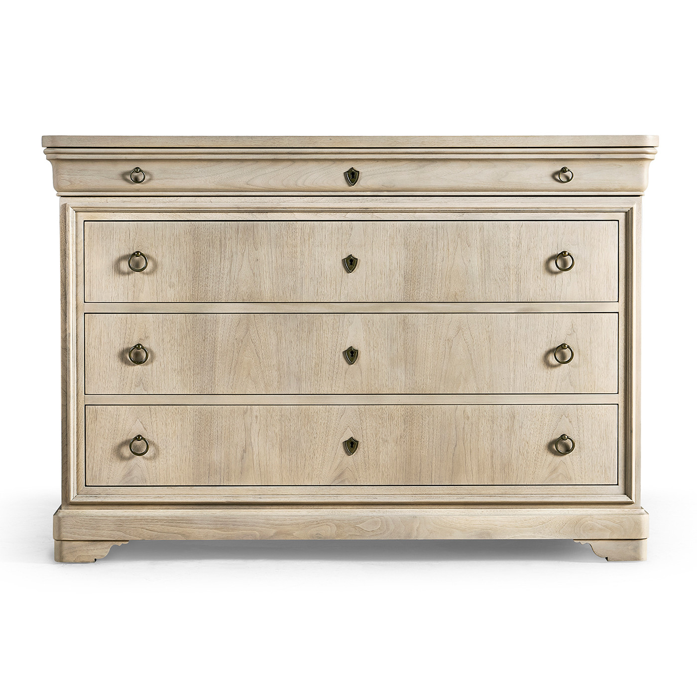 Entropy Louis Phillipe Drawer Chest - Bleached Walnut