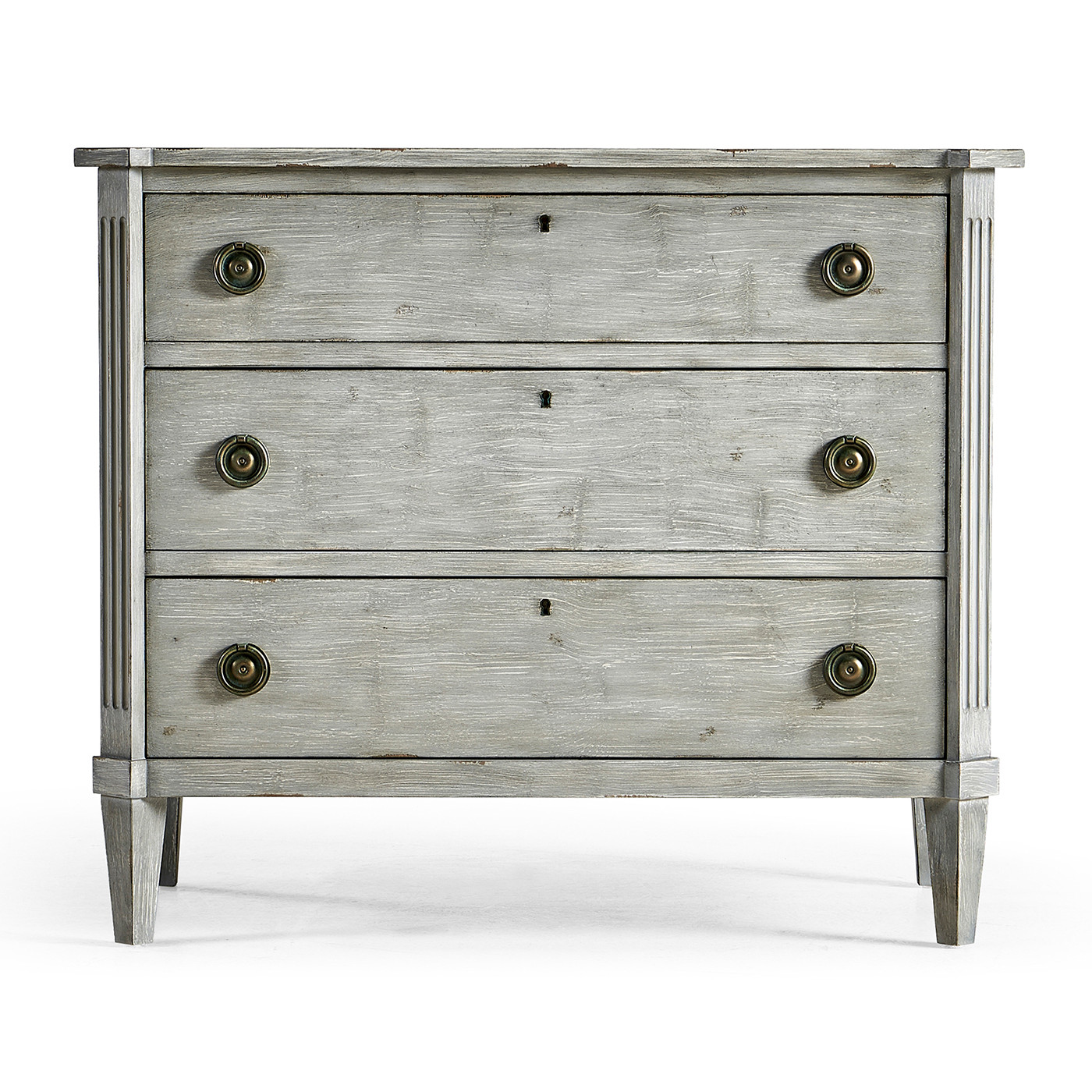 Aeon Swedish Drawer Chest - Antiqued Grey
