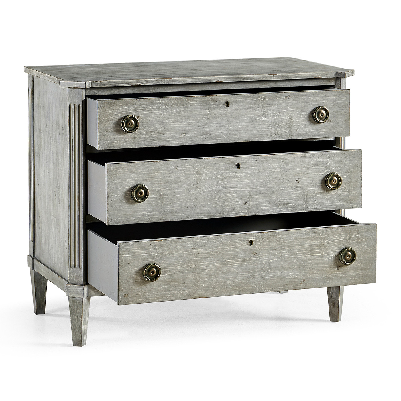 Aeon Swedish Drawer Chest - Antiqued Grey
