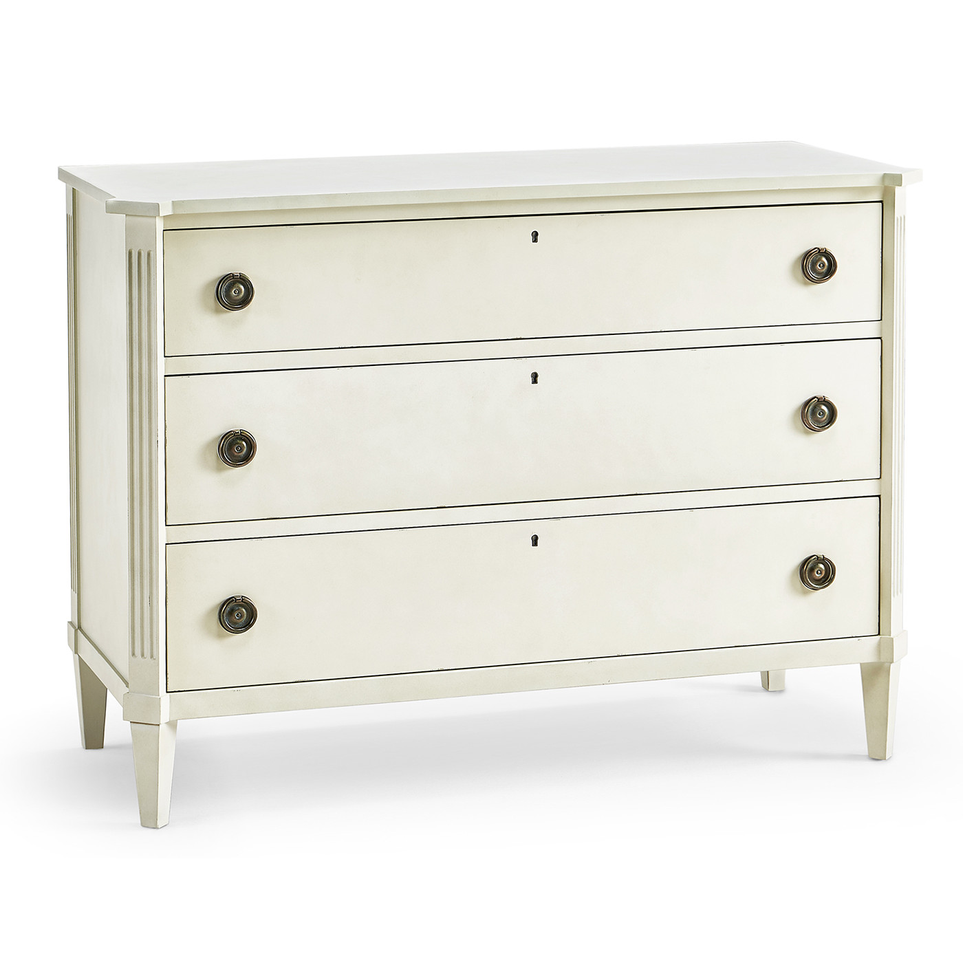 Aeon Swedish Drawer Chest - Antique White