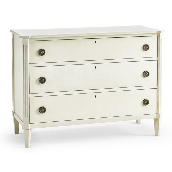 Aeon Swedish Drawer Chest - Antique White