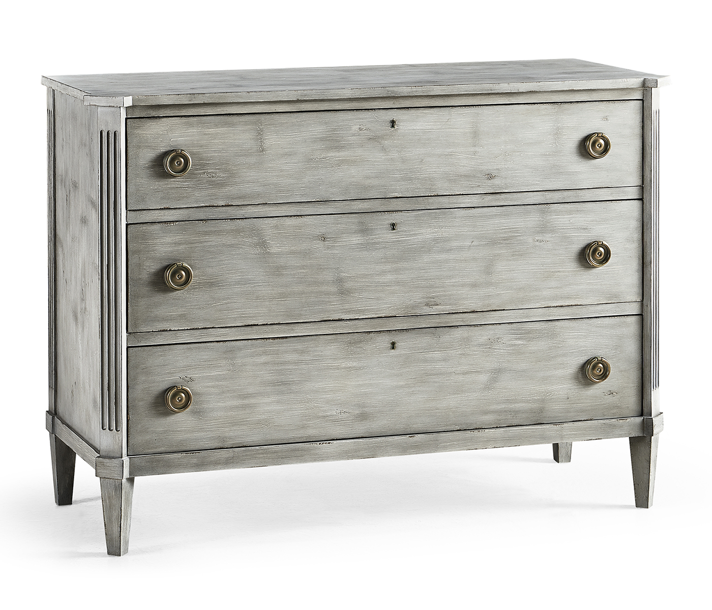 Aeon Swedish Drawer Chest - Antiqued Grey