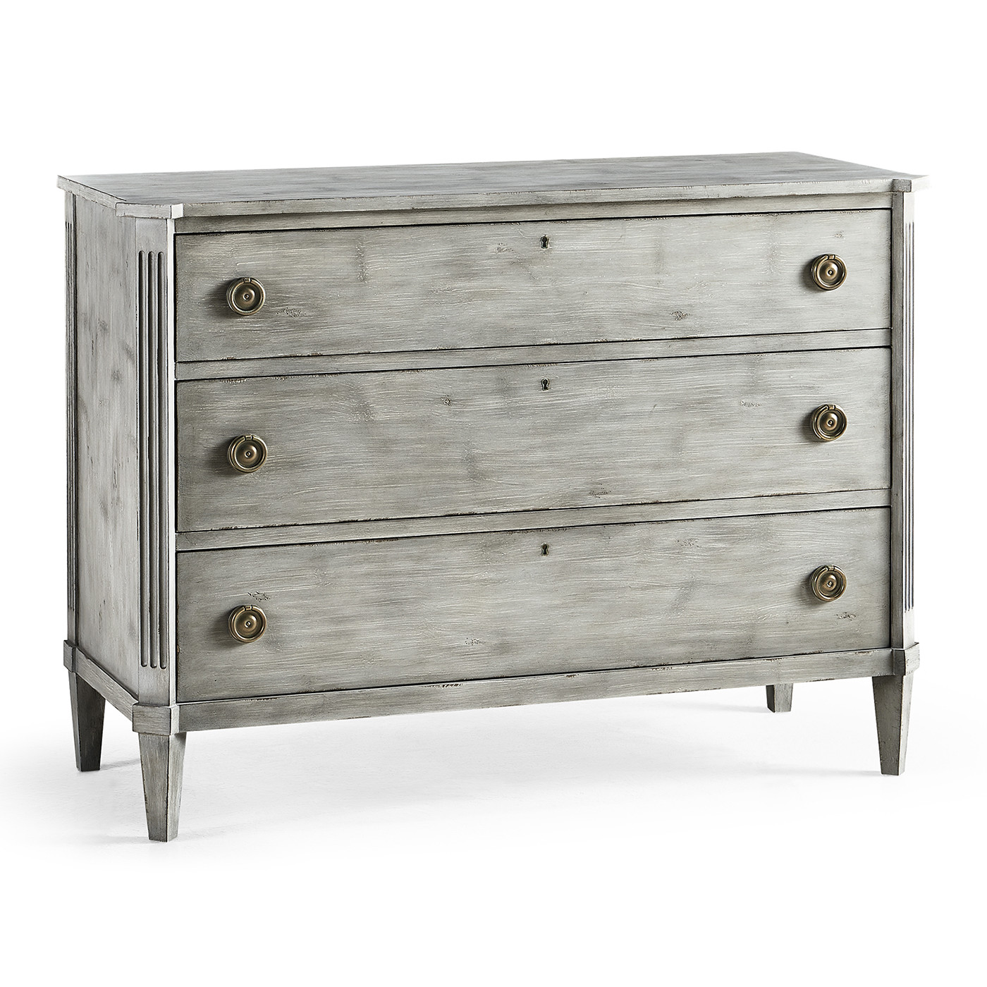 Aeon Swedish Drawer Chest - Antiqued Grey