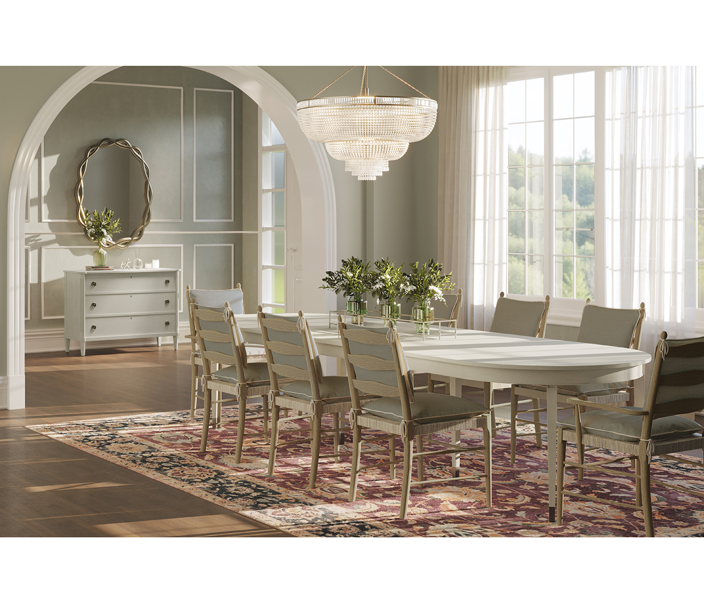 Aeon Swedish Drawer Chest - London Mist