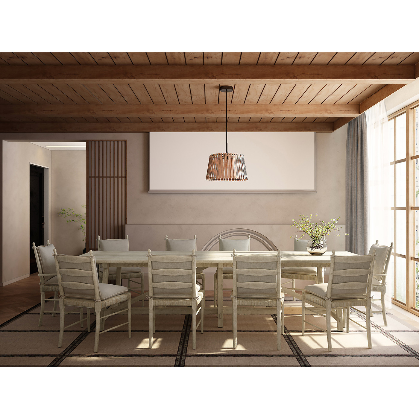 Sidereal French Laundry Dining Table 125