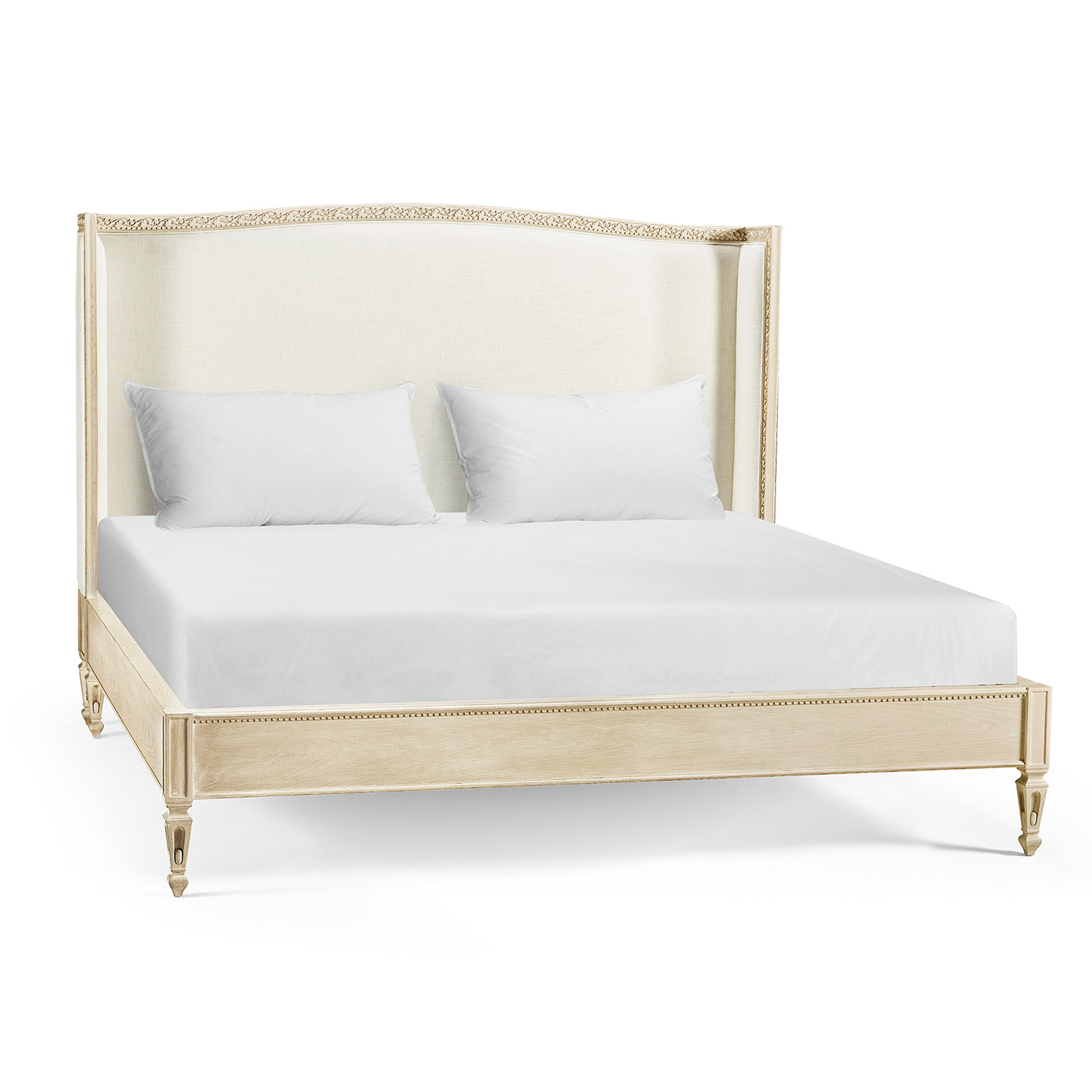 Antisolar Upholstered Shelter King Bed