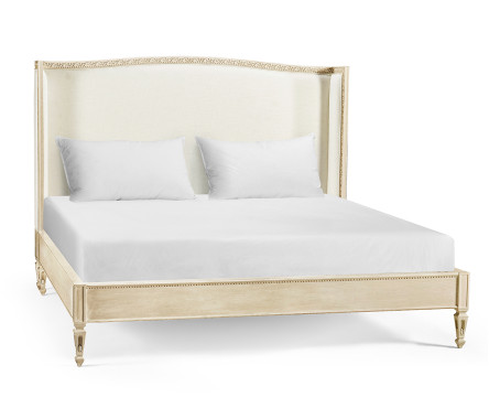 Antisolar Upholstered Shelter King Bed