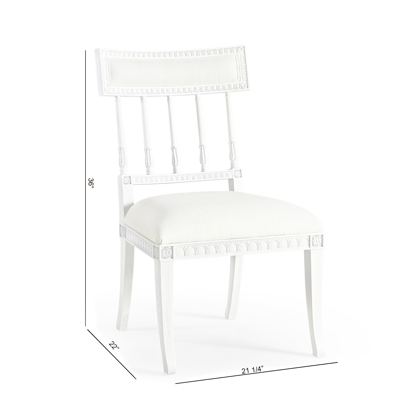 Altocumulus Klismos Side Chair