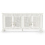 White Crepuscular Credenza