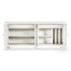 White Crepuscular Credenza