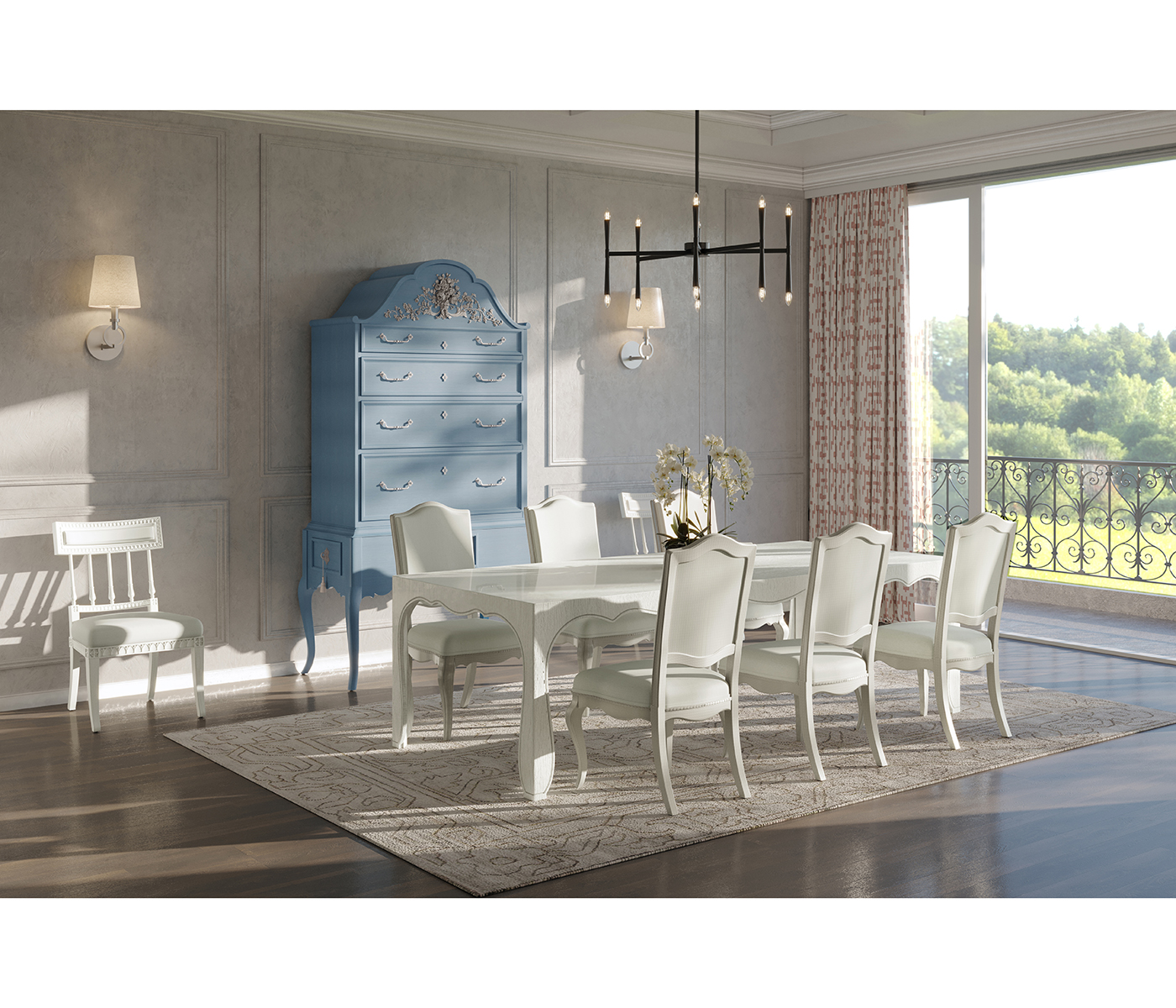 Undulatus Dining Side Chair