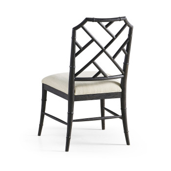 Saros Chippendale Bamboo Side Chair