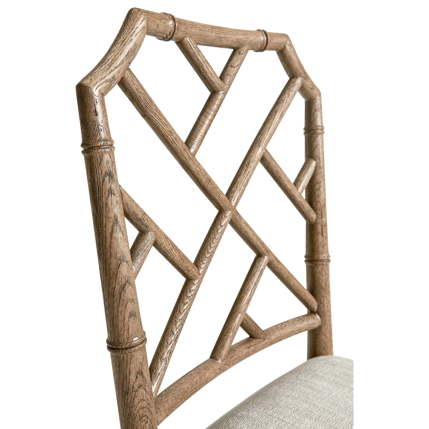 Saros Chippendale Bamboo Side Chair