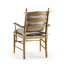 Doppler Ladder Back Arm Chair