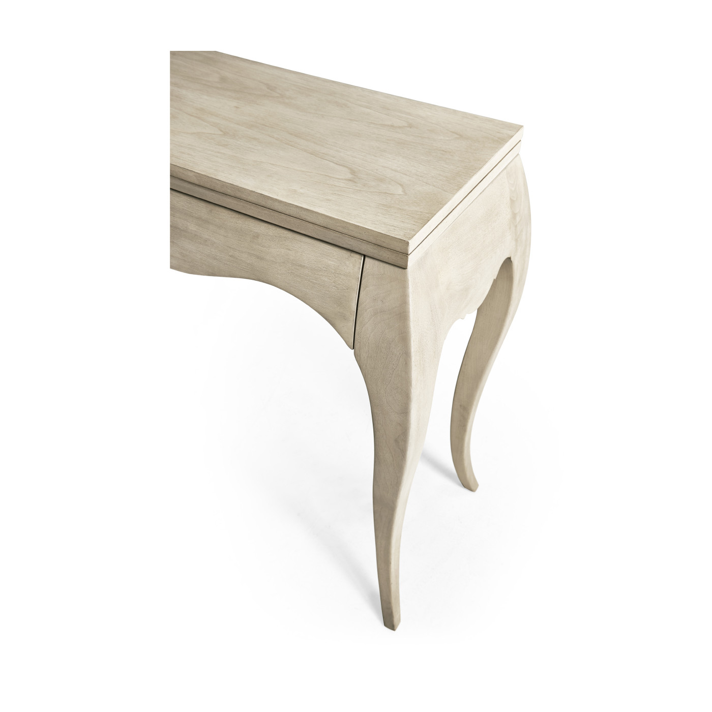 Disk Flip Top Console Table