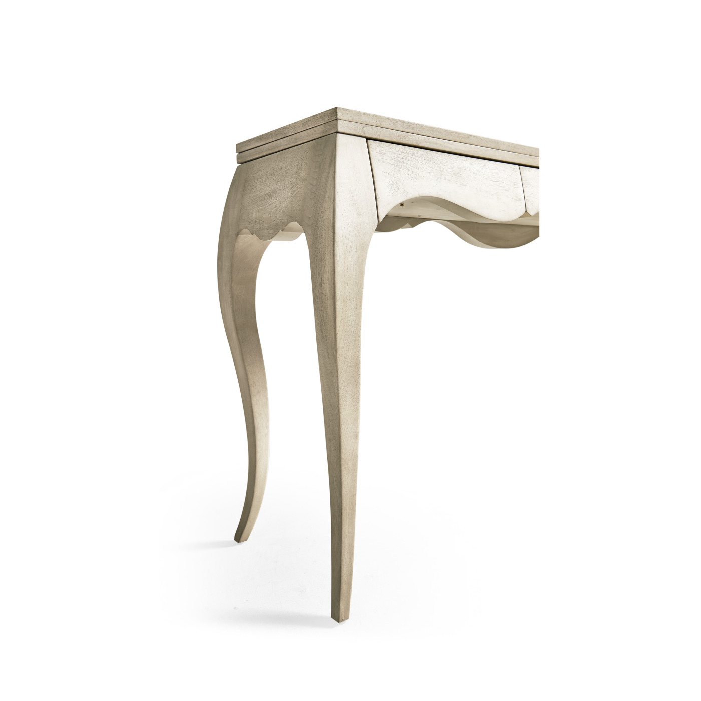 Disk Flip Top Console Table