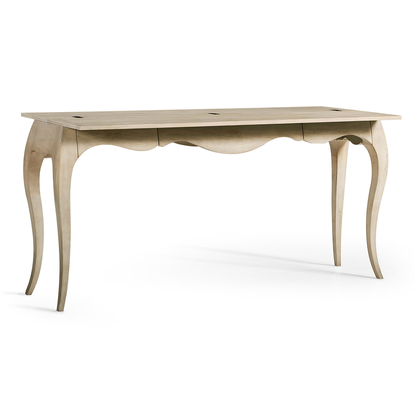 Disk Flip Top Console Table
