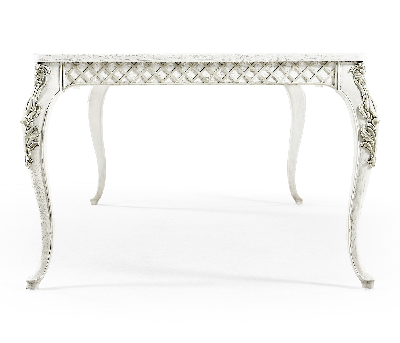 Inversion Lattice Leg Dining Table