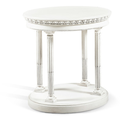 Isobar Oval End Table