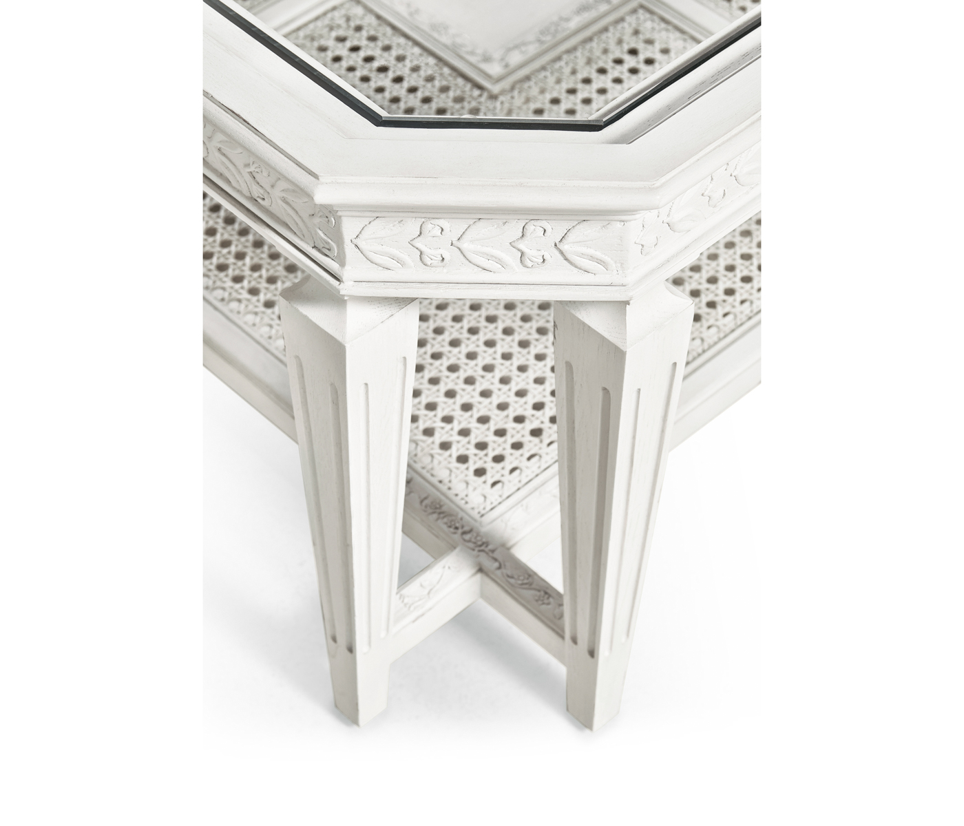 Graupel Square Cocktail Table W/ Clipped Corners
