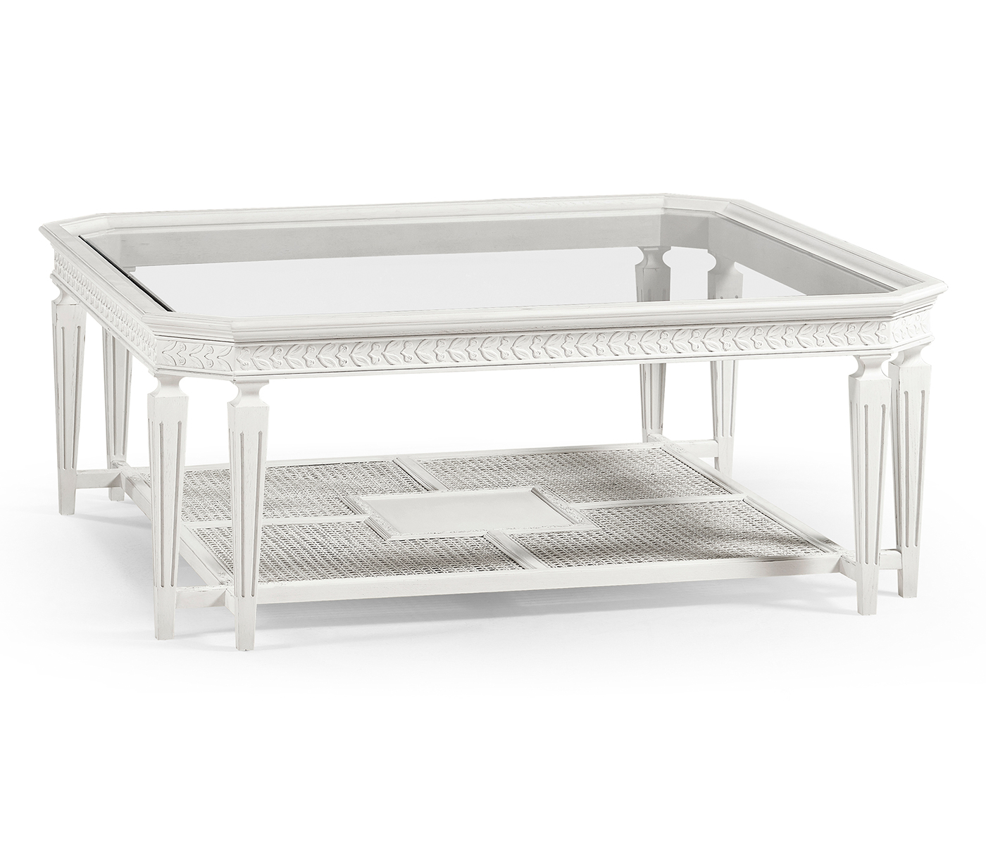 Graupel Square Cocktail Table W/ Clipped Corners