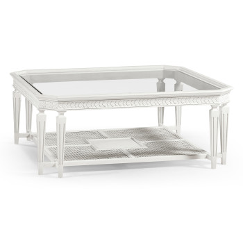 Graupel Square Cocktail Table W/ Clipped Corners