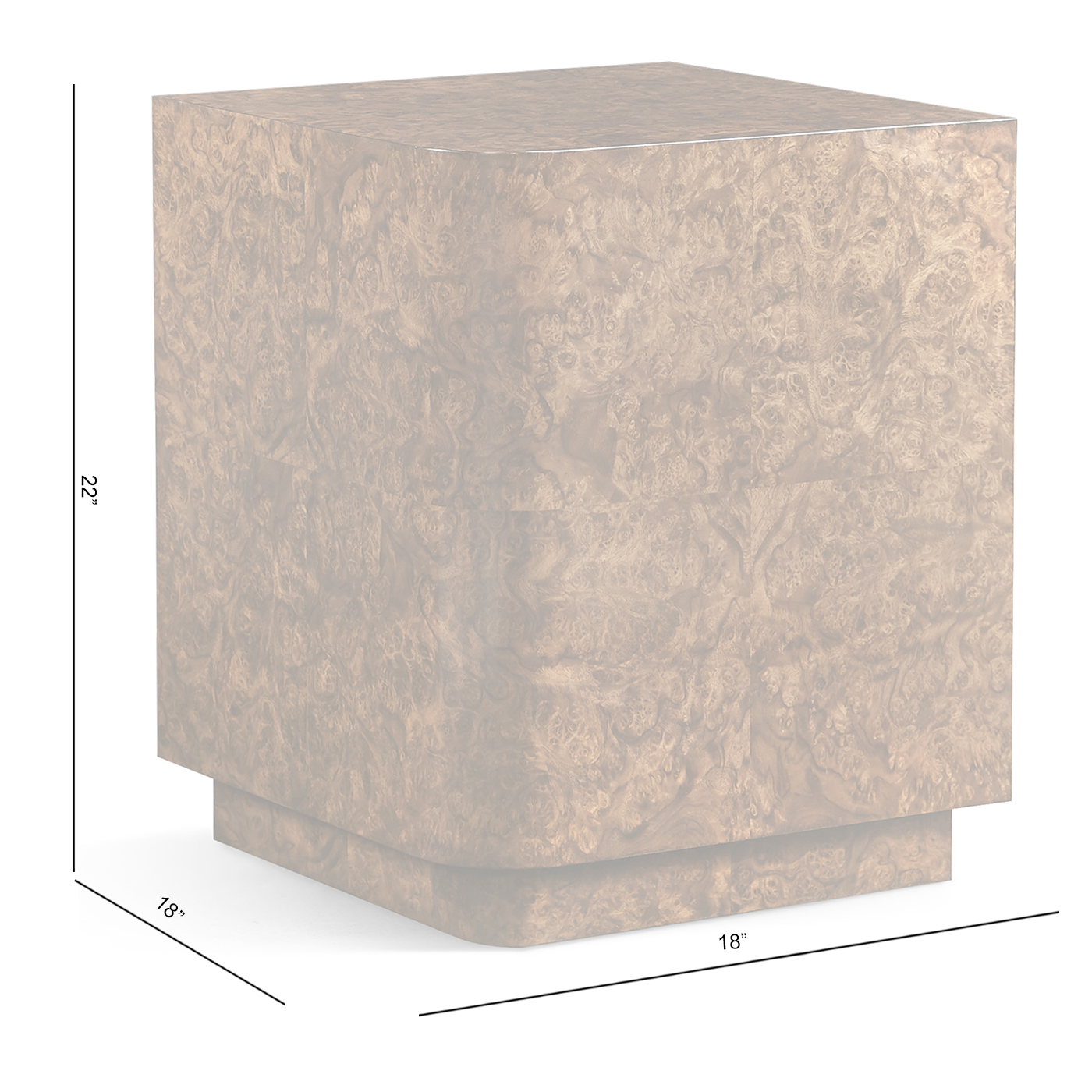 Jacques Radius End Table