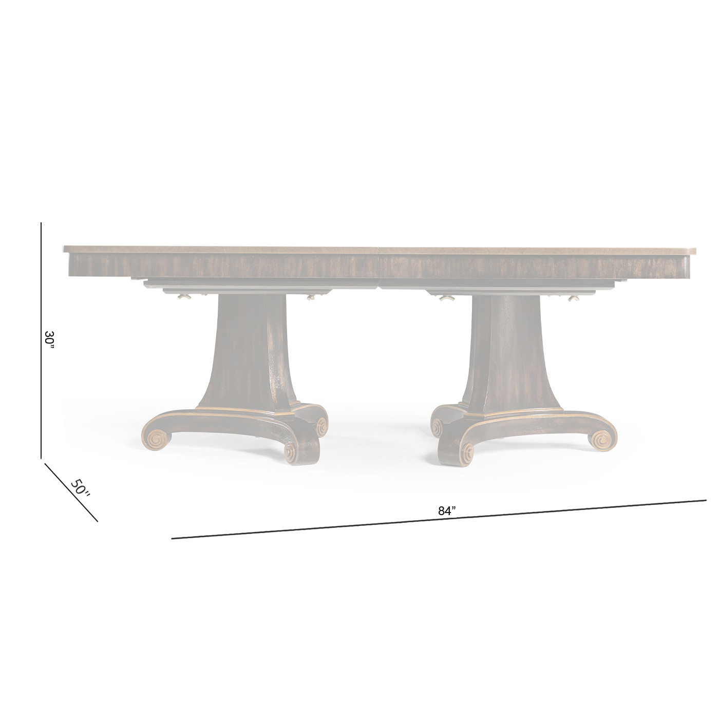 Rosette Dining Table 84