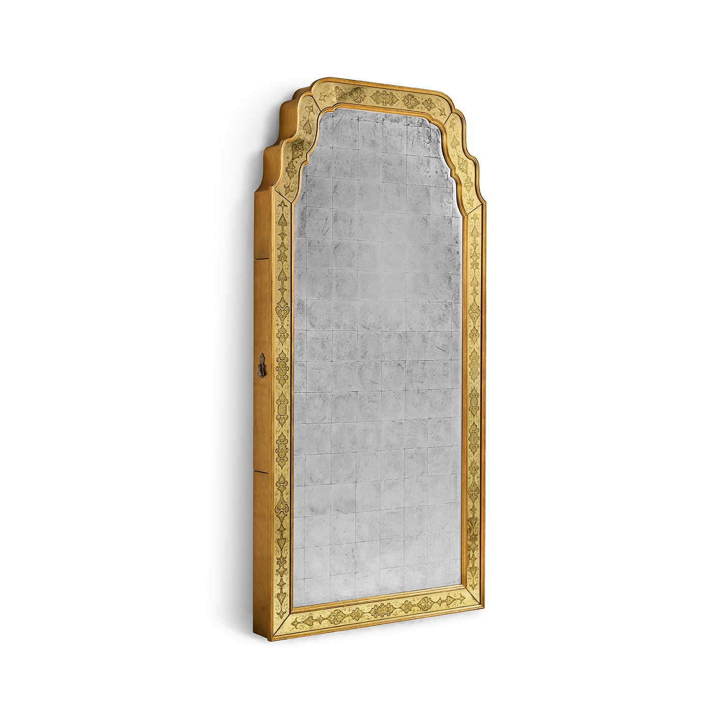 Adeline Gilded Floor Mirror