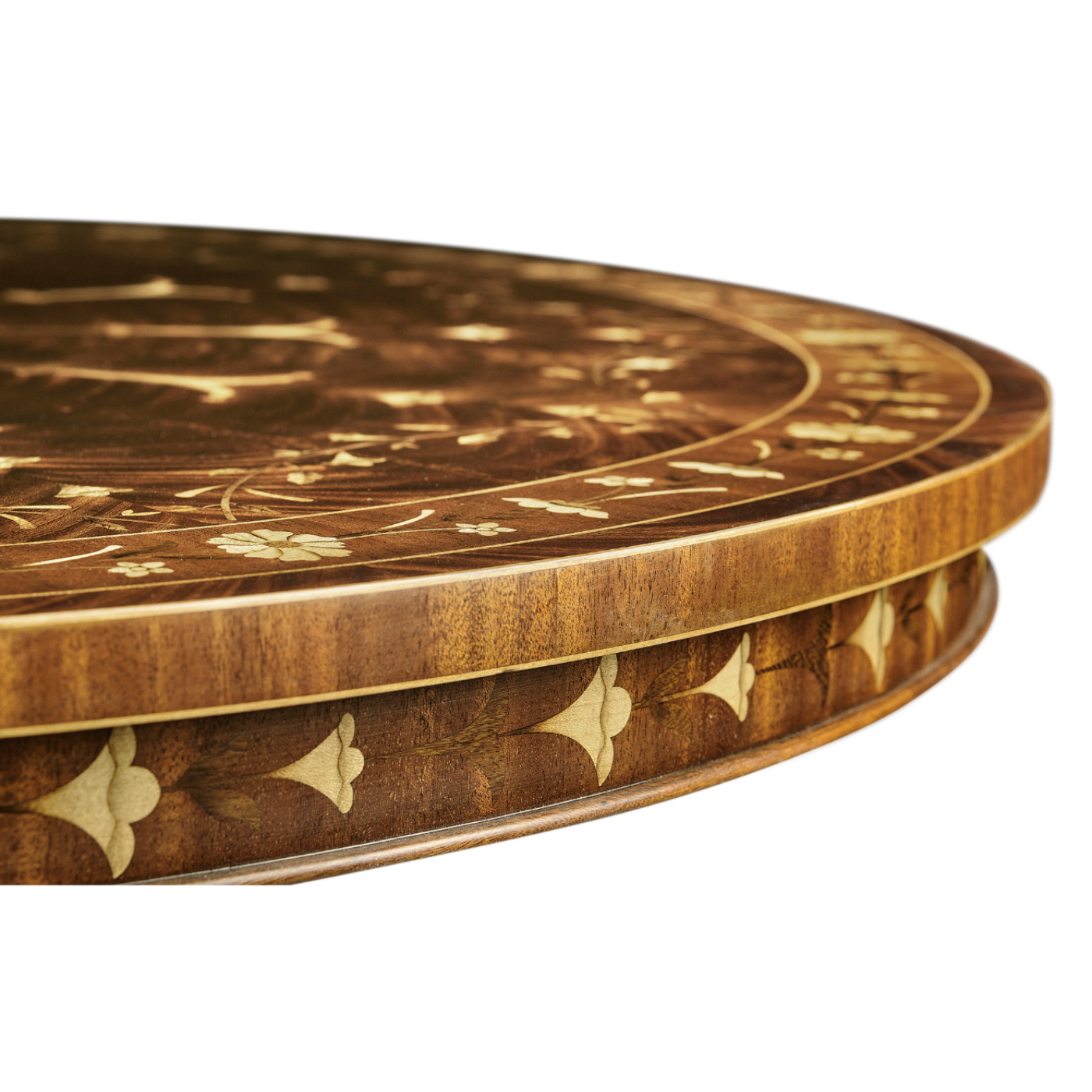 Mahogany Round Dining Table 48