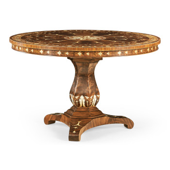 Mahogany Round Dining Table 48