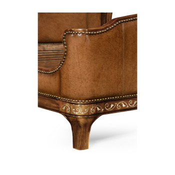 Louis XV Style Burl Walnut UK King Bed