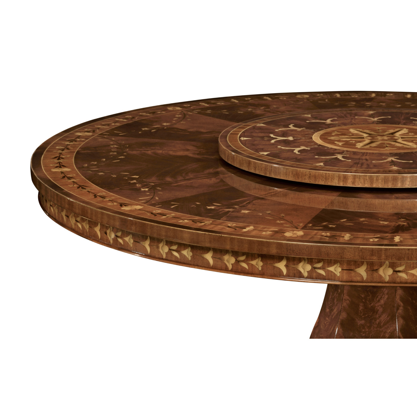 Round Dining Table in 1.5M with Lazy Susan 59
