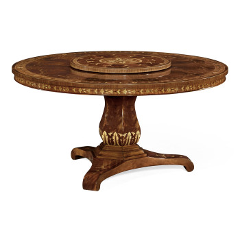 Round Dining Table in 1.5M with Lazy Susan 59