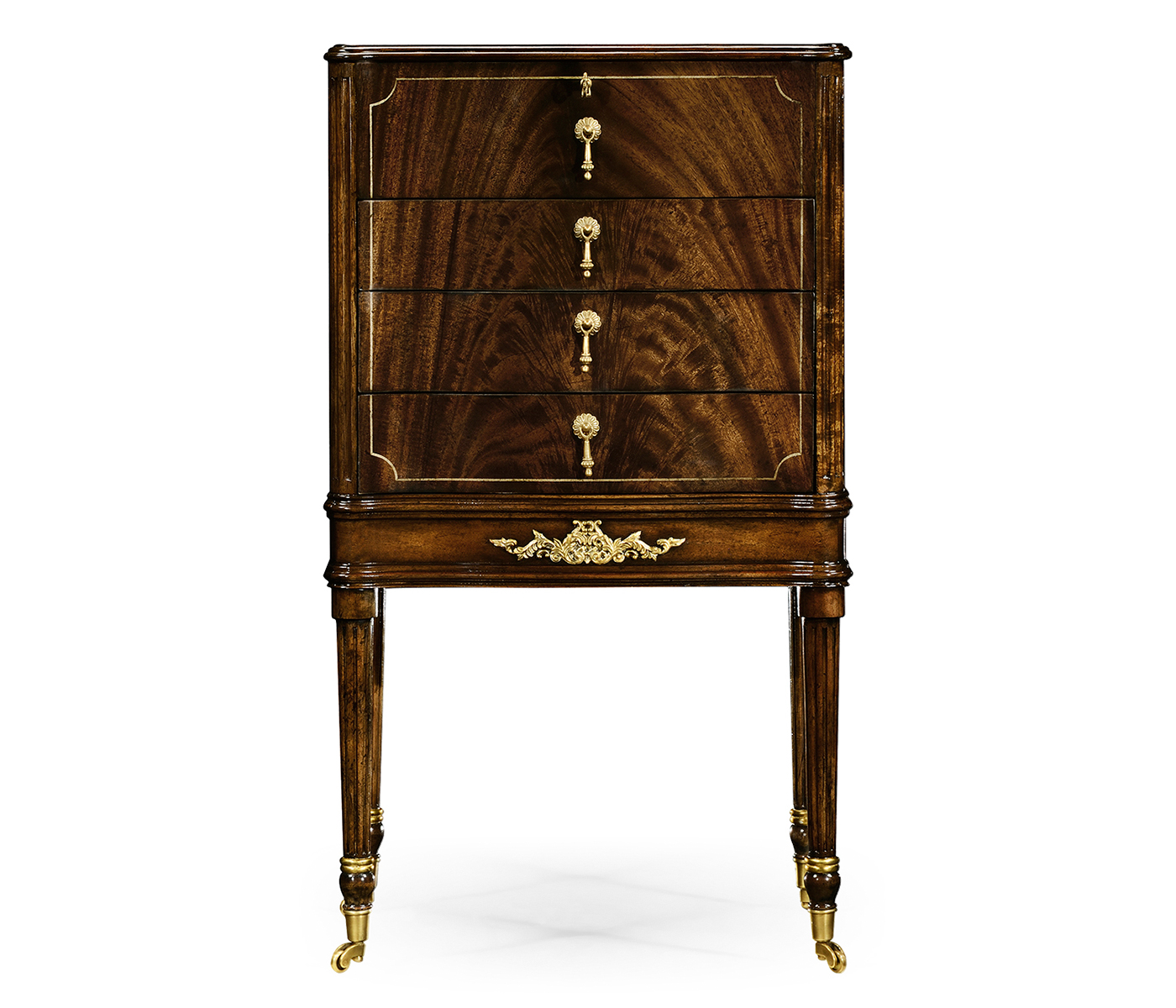 Mahogany Jewellery Collectors Cabinet