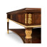Mahogany William IV style gilded square coffee table