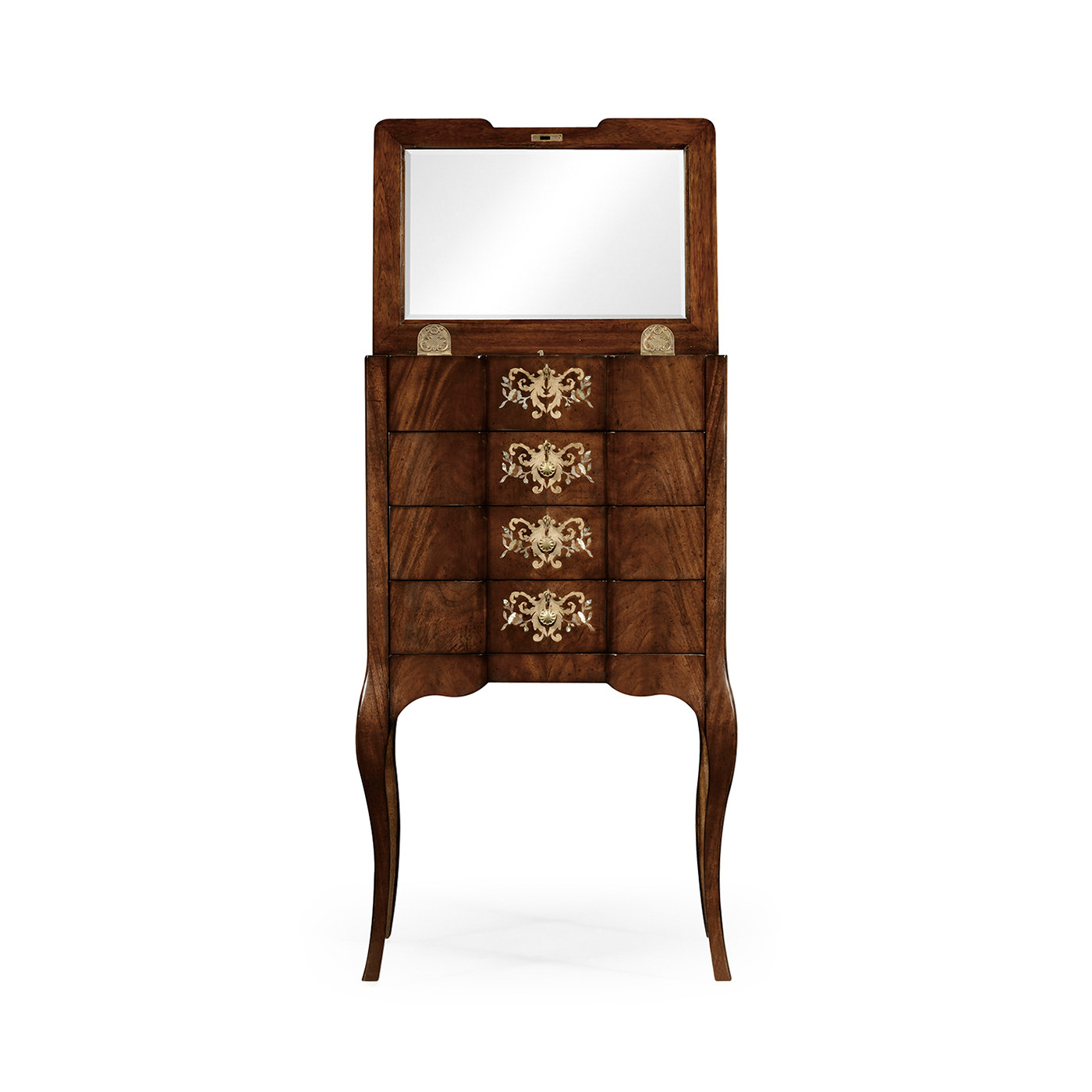 Vanity/ Jewellery cabinet with fine MOP & marquetry inlay