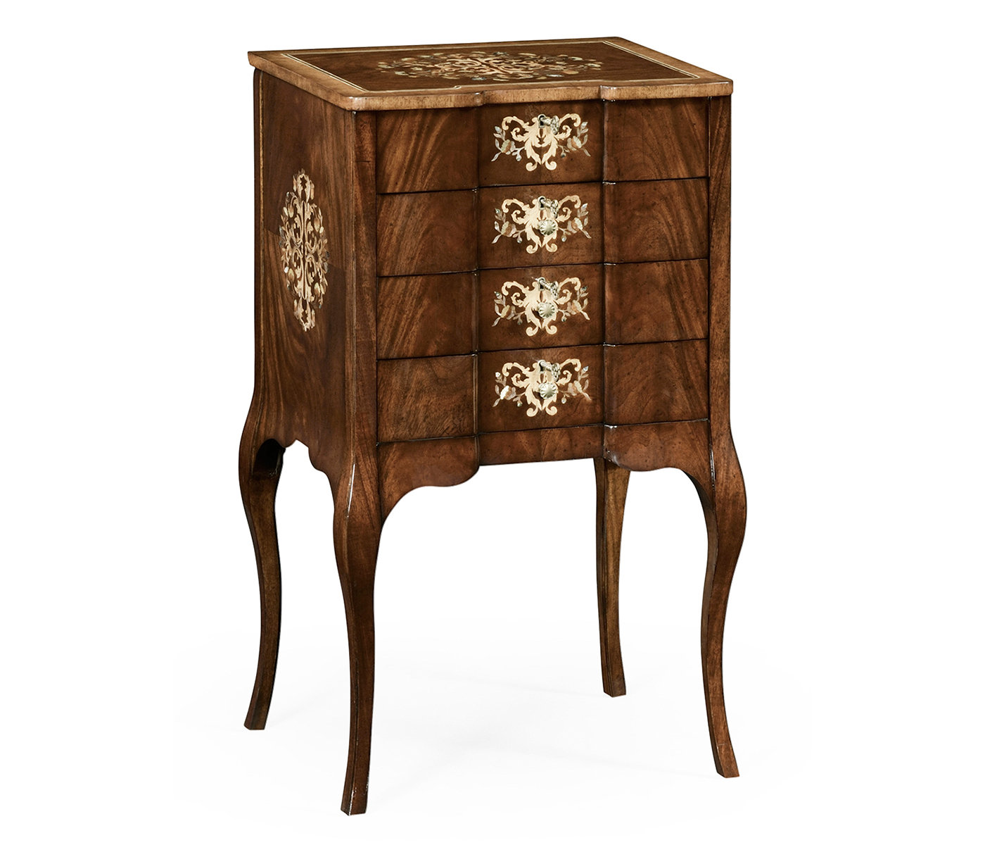 Vanity/ Jewellery cabinet with fine MOP & marquetry inlay