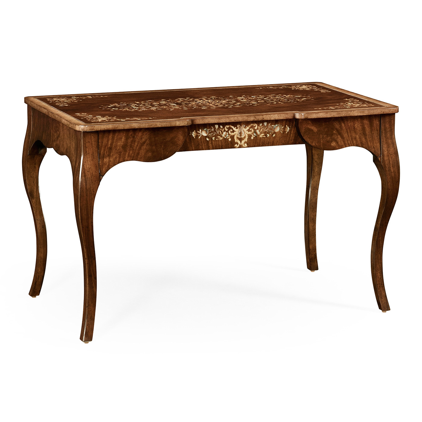 Mahogany dressing table with fine MOP & marquetry inlay
