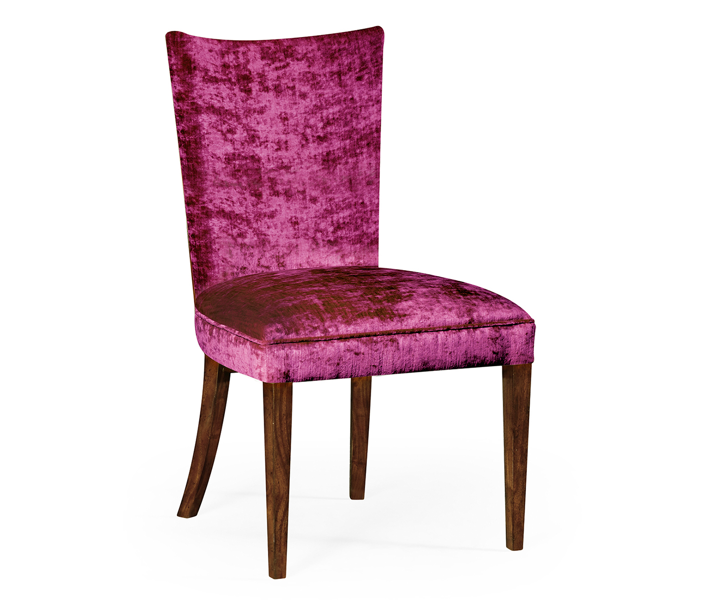 Biedermeier Style Dining Side Chair with Fine Mop & Marquetry Inlay