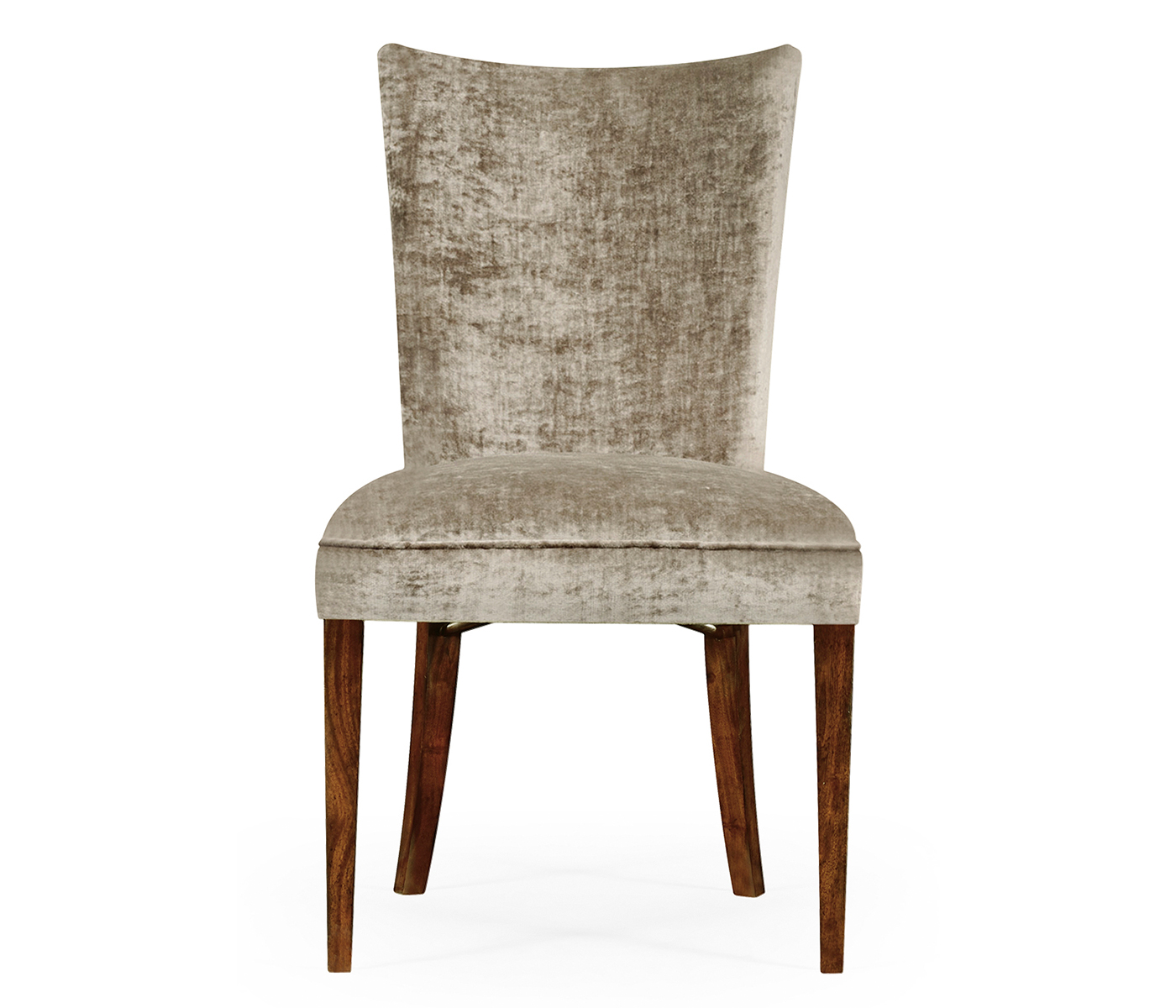 Biedermeier Style Dining Side Chair with Fine Mop & Marquetry Inlay