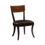 Art Deco High Lustre Rosewood Dining Side Chair