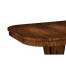 Double pedestal dining table - high sheen